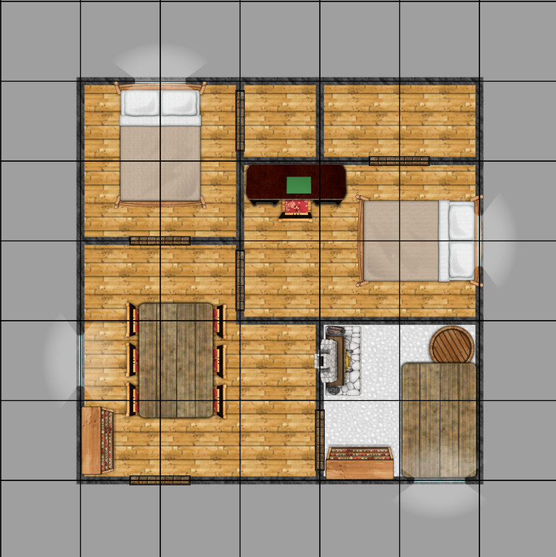 Simple house, auto-generated.