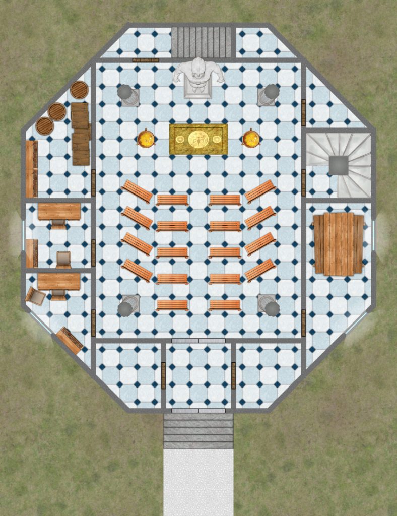 Hexagon Temple