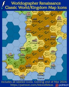 Renaissance Classic World/Kingdom Map Icons