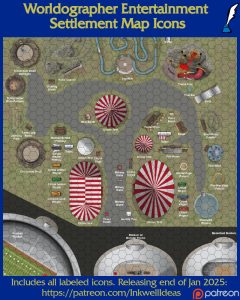 Entertainment Settlement map icons