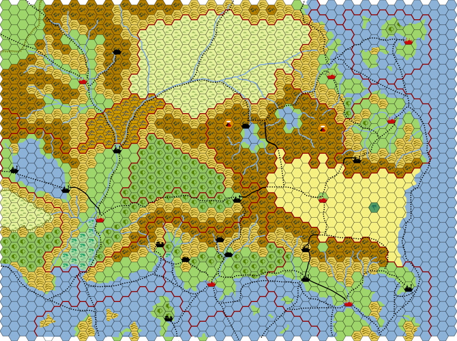 Examples - World/Kingdom Maps : Worldographer: RPG Map Software